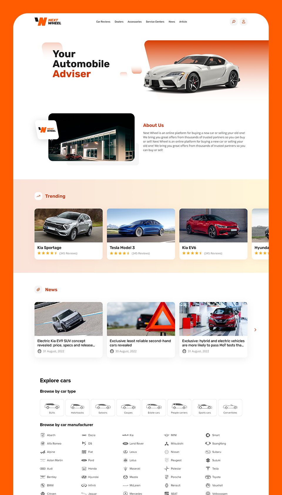 NextWheel Portfolio