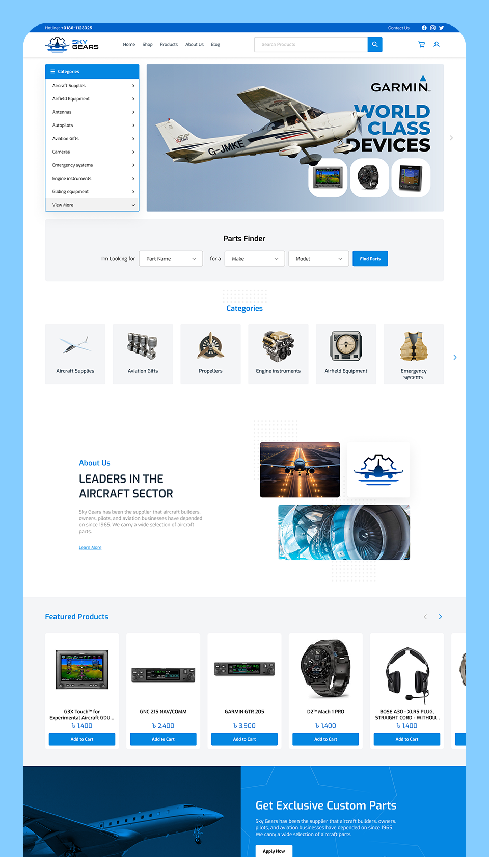SkyGears Portfolio